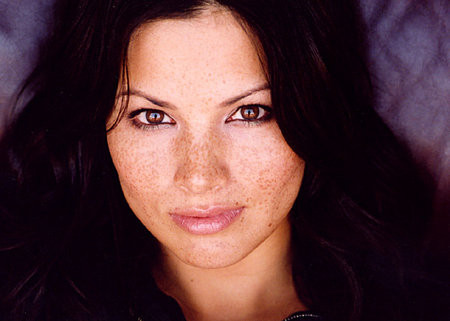 Spartacus Vengeance star Katrina Law who continues her role as Mira in the