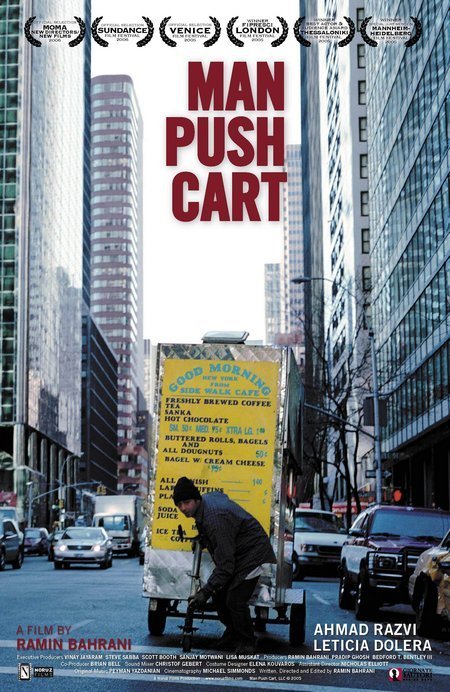 Man Push Cart 126362